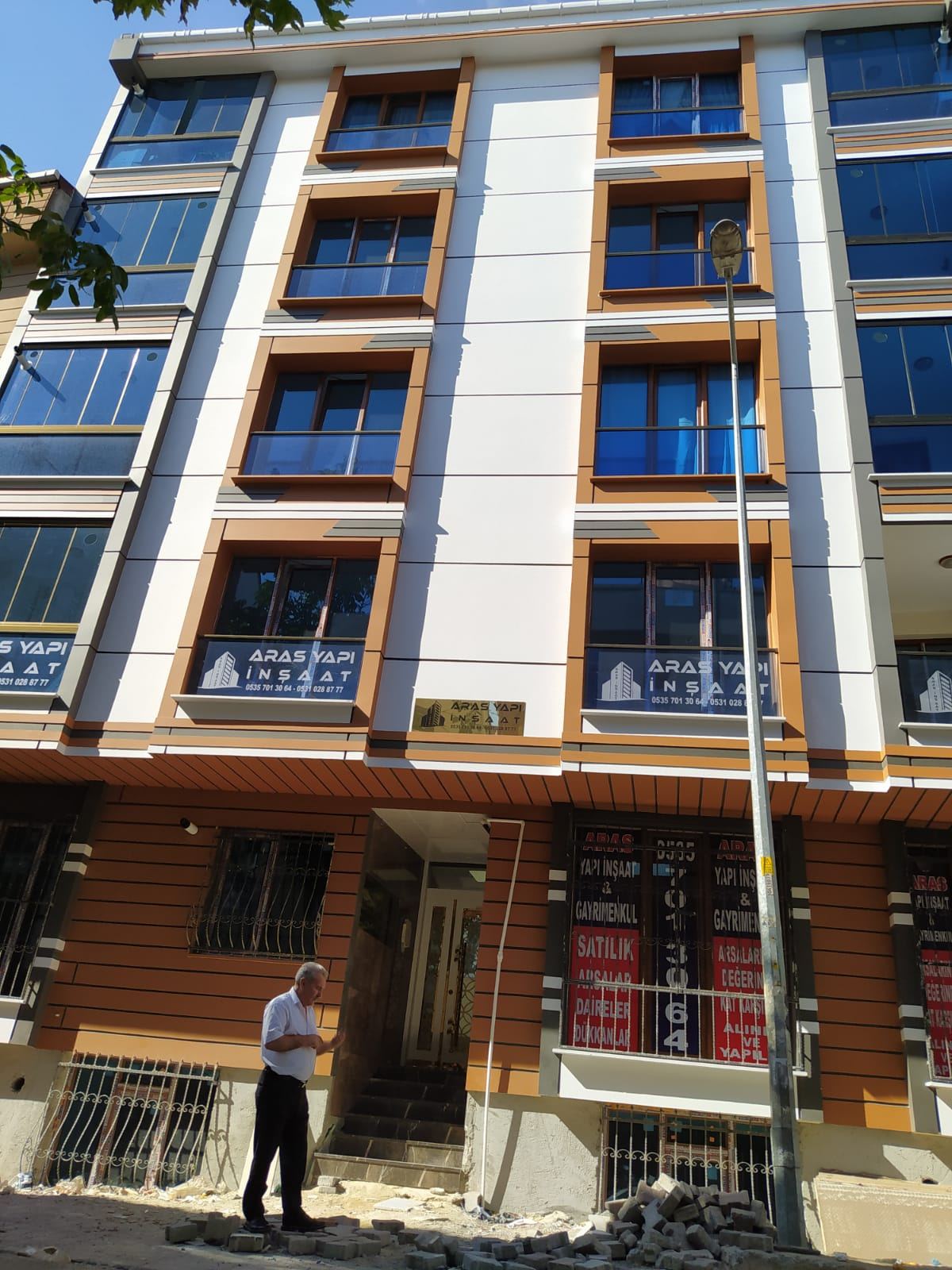Aras Yapı tarafından tamamlanan bina